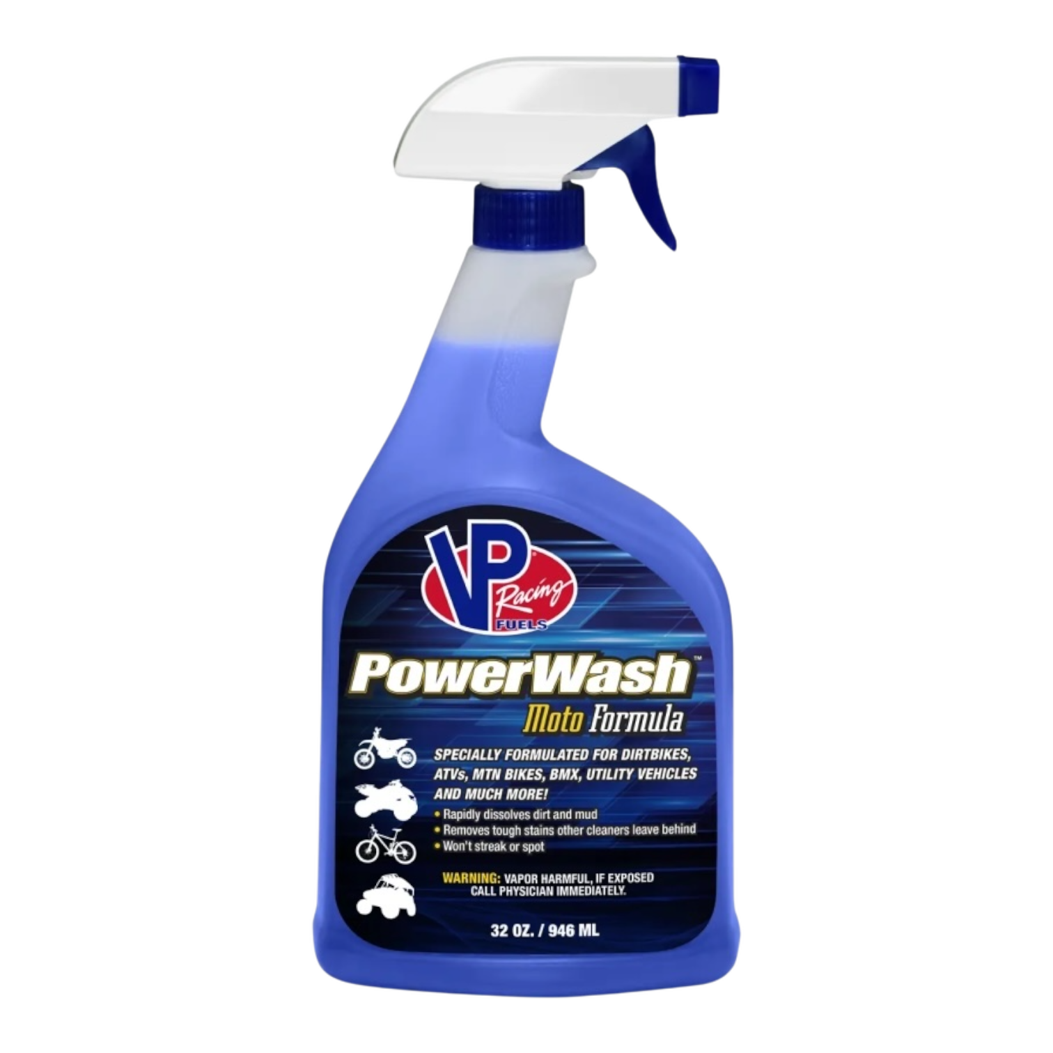 Nettoyant en spray pour moto VP Racing PowerWash Moto Formula 950 ml
